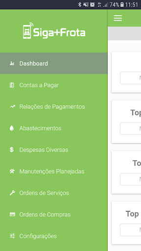 Siga+ Frota Screen 2