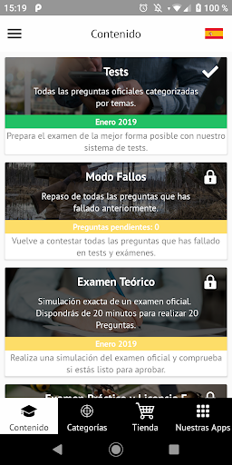 Licencia de Armas España Screen 2