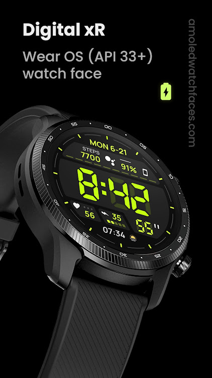 Awf Digital xR: Watch face - New - (Android)