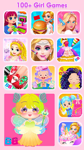 Android application Girl Games: Fun Mini Games screenshort