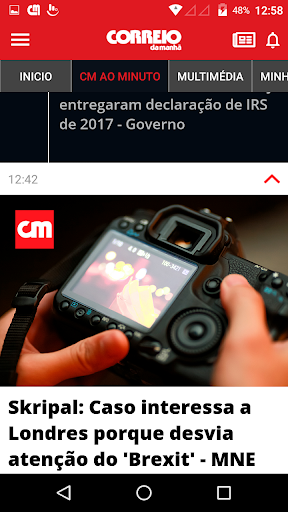 Correio da Manhã Screenshot 3 - AppWisp.com