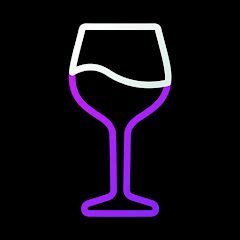 WineLine Purple - Icon Pack
