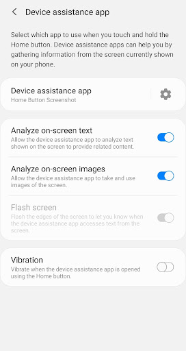 Home Button Screenshot Screen 3