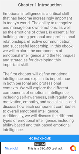 Develop Emotional Intelligence Screen 2
