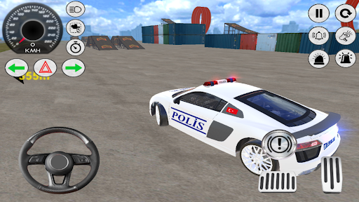 Audi r8 Police Car Game 2022 Screen 3