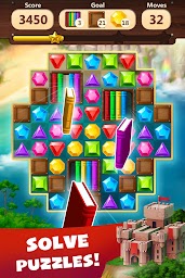 Jewels Planet - Match 3 Puzzle