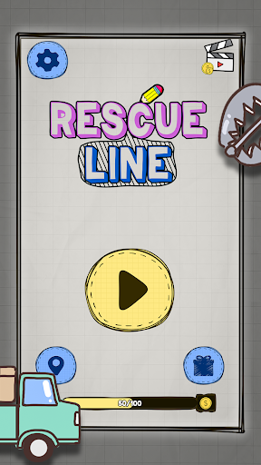 Android application Rescue Line screenshort