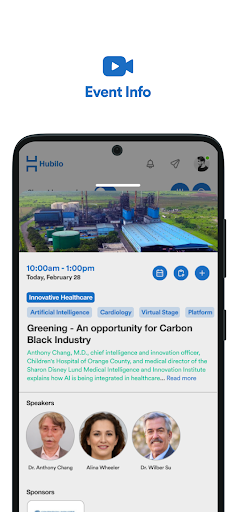 Android application Zentiva Event screenshort