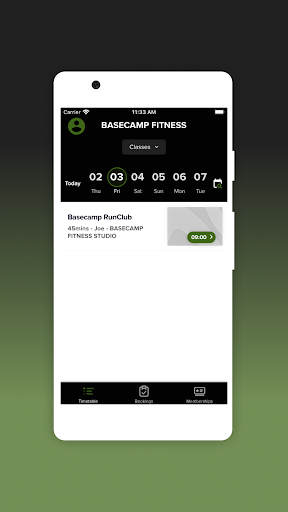 Basecamp Training Screen 2