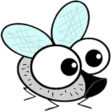 Circle the fly icon