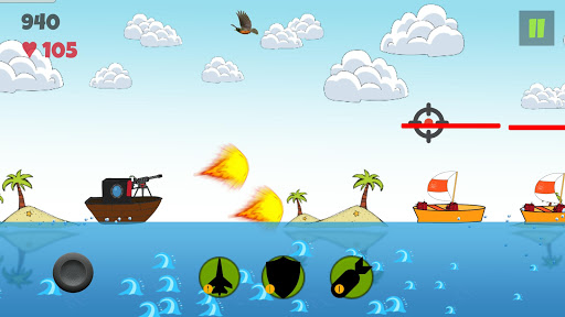 Android application Shipwreck 2D screenshort