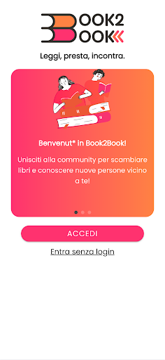 Android application Book2Book screenshort
