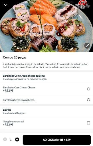 Tadarashi Sushi Screen 2