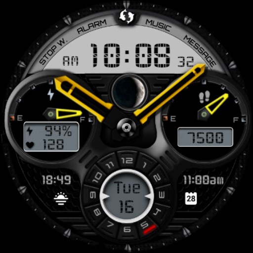 Beast Dark Analog Watch IN47 logo