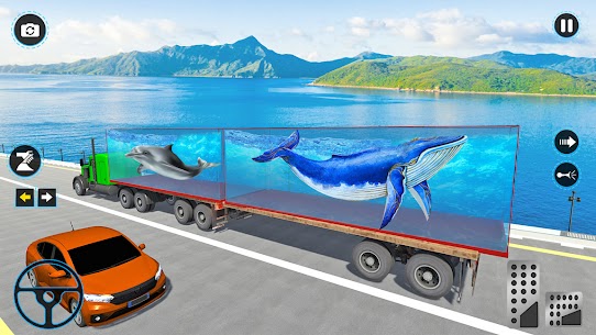 Sea Animal Transport Truck 3D For PC installation