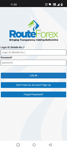 RouteForex Screen 3