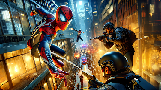 Spider hero : Web of Justice
