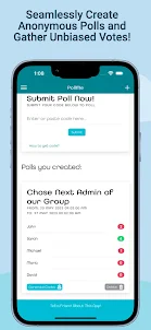 PollMe - Poll Anonymous Vote
