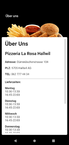 Pizzeria La Rosa Hallwil Screen 3