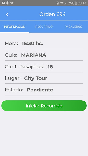 NIO Conductores Screen 2