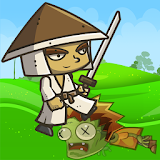 Samurai vs Zombie war icon