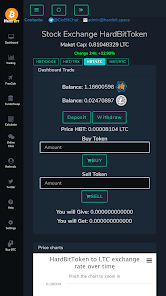 Screenshot 4 HardBit Cloud Mining Bitcoin android