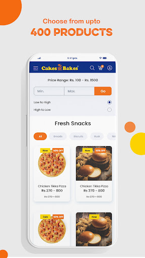 Android application Cakes & Bakes Pakistan screenshort