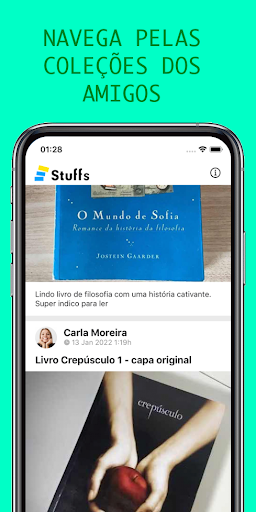 Android application Stuffs - Mostre suas coleções screenshort