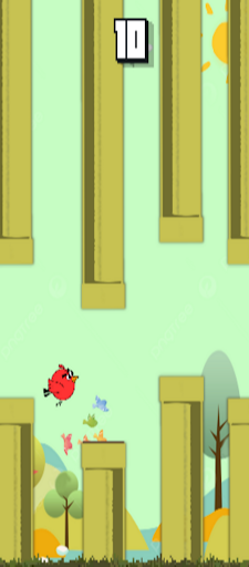 Android application 2D Flying Bird screenshort