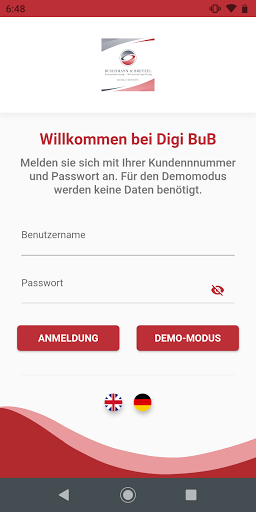 Android application Digi BuB screenshort