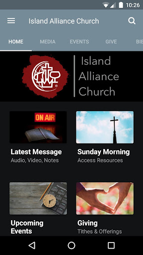 Android application Island Alliance Church screenshort