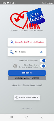 Notre Mutuelle Screen 2