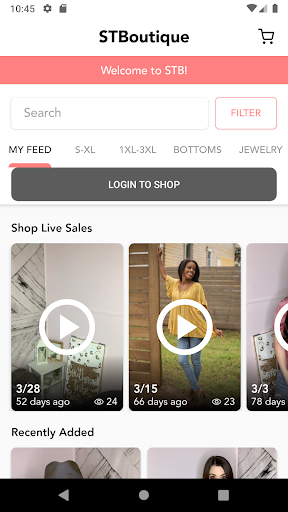 STBoutique Screen 2
