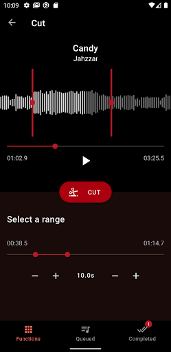 Screenshot of Music Editor