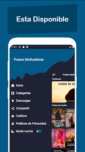 Android application Frases Motivadoras de la Vida screenshort