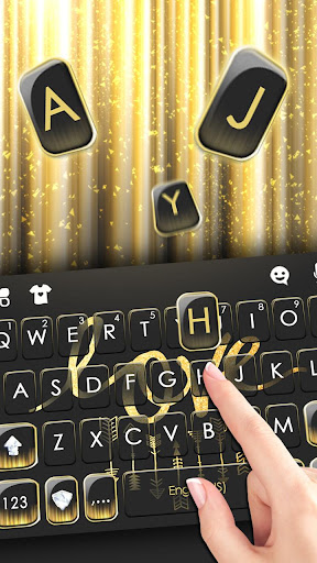 Love Golden Arrow Keyboard The Screen 2