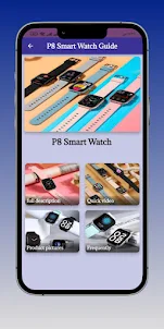 P8 Smart Watch Guide
