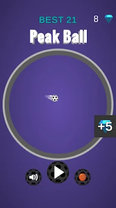 Peak ball - Screenshot 1