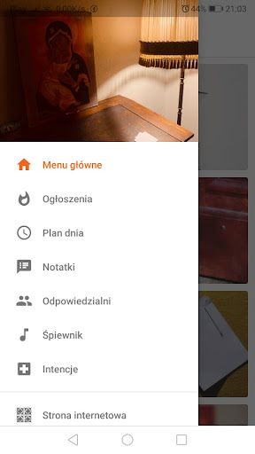 Aplikacja mobilna Maciejówki Screen 2