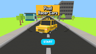 VR Pixel Racer Cars 3D - Screenshot 1