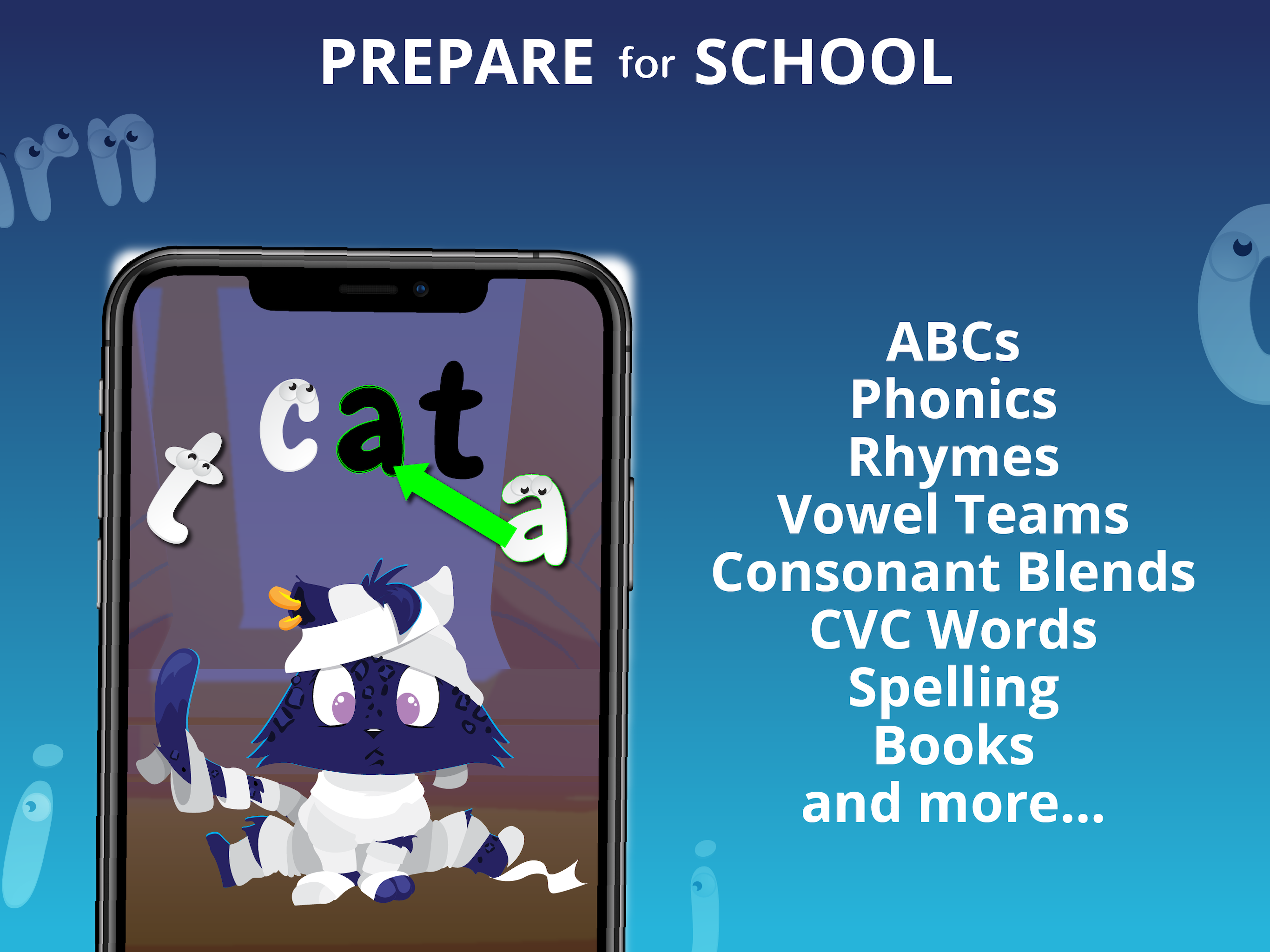 Android application Wonster Words: ABC Phonics Spelling Games for Kids screenshort