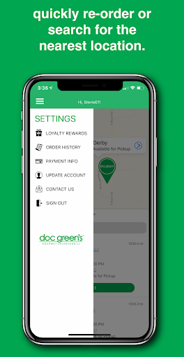 Android application Doc Green's - Express Pick-up screenshort