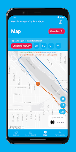 Garmin Kansas City Marathon Screen 3