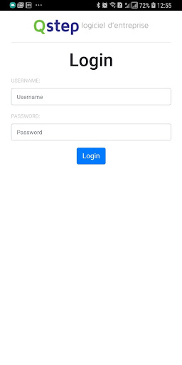 Android application Qstep screenshort