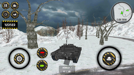 War Tank Simulator:Snowy Screen 3