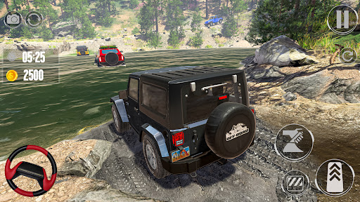 Offroad Jeep 4x4 Driving Sim Screen 3