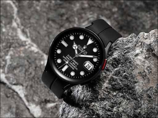 Analog Rolex Royal Watch face