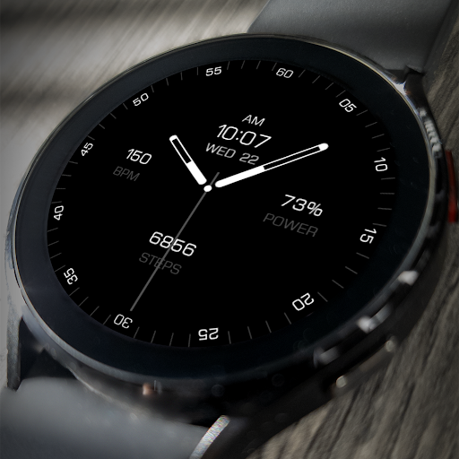 Android application Key107 Analog Watch Face screenshort