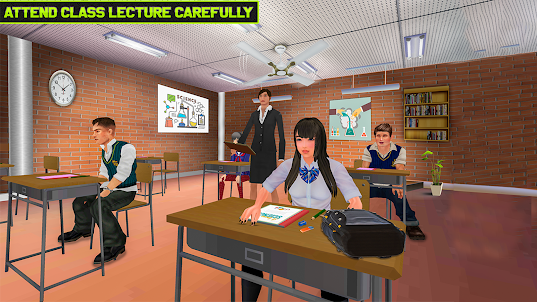 Virtual High School Life Sim