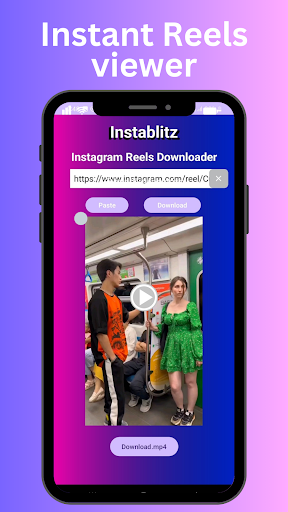 Android application Instagram video downloader screenshort